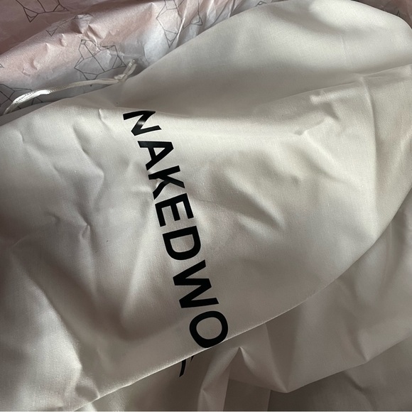 NEW! Naked Wolfe- Jane White Zip Up Ankle Boots Bootie Size 9 Platform - Picture 14 of 16